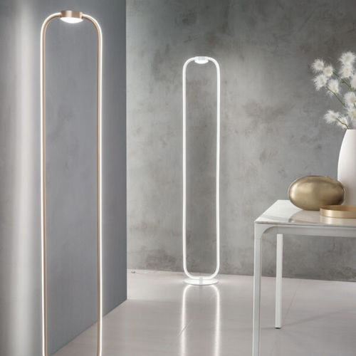 Lampada da terra - ALFA - Ondaluce - in metallo / polimerica / contemporanea