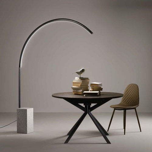 Lampada da terra - BIBLIO - Ondaluce - in metallo verniciato / in marmo / contemporanea