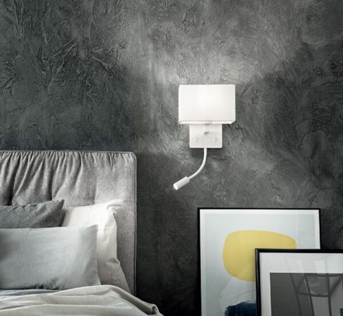 Applique contemporanea - SHADOW - Ondaluce - da interno / in metallo / geometrica