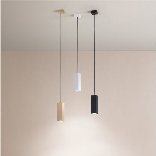 Lampada a sospensione - ALOA - Ondaluce - in alluminio / contemporanea / con cavo
