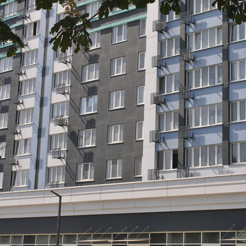 Finestra in vetro - PARITET LLC - in PVC / a battente / fissa