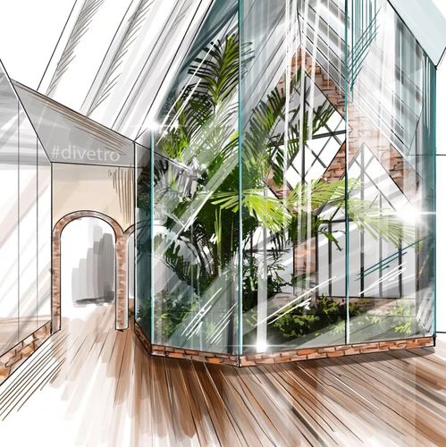 Parete fissa - PARITET LLC - in vetro / professionale / per uso residenziale