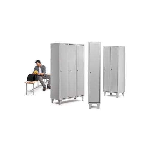 Armadietto spogliatoio in acciaio - NEO MD - COMERCIAL DE INDUSTRIAS REUNIDAS, S.A. - a chiave / contract / con sistema di sicurezza