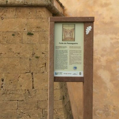 Pannello informativo per museo - ICNF - Floema - per zone urbane / per zone protette / in plastica riciclata