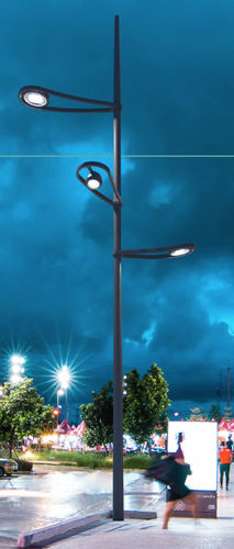 Palo di illuminazione - ELODEA - ECLATEC International - in alluminio / in acciaio