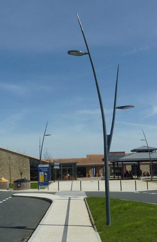Palo di illuminazione - GALANT - ECLATEC International - in acciaio galvanizzato