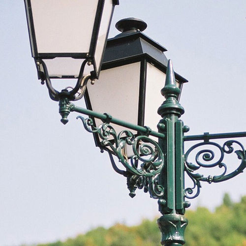 Braccio per lampione stradale moderno in ghisa - AZUR - ECLATEC International - in acciaio