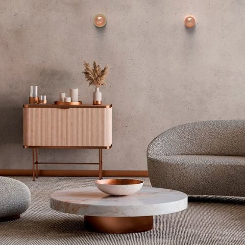 Applique contemporanea - ROI - Robin Lamps - da interno / in vetro / in ottone