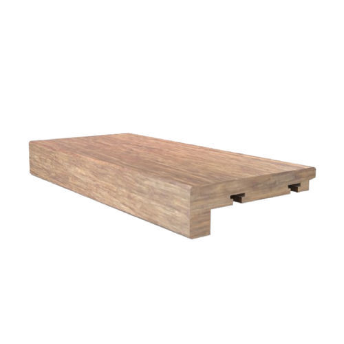 Listone per esterno in bambù - Exterpark - a clip / aspetto legno / contract