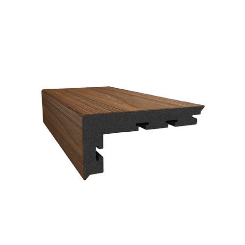 Listone per esterno in teak - Exterpark - a clip / aspetto legno / contract