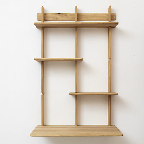 Mensola - B  - Pommier Furniture - design scandinavo / in rovere / in noce