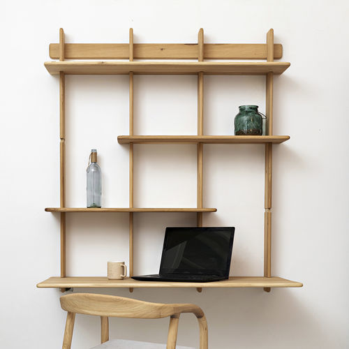 Mensola - D - Pommier Furniture - design scandinavo / in rovere / in noce