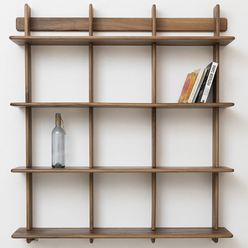 Mensola - E - Pommier Furniture - design scandinavo / in rovere / in noce