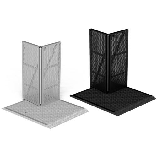 Barriera di controllo accessi - F1740000 series - FORTAL - per controllo folla / fissa / a libro