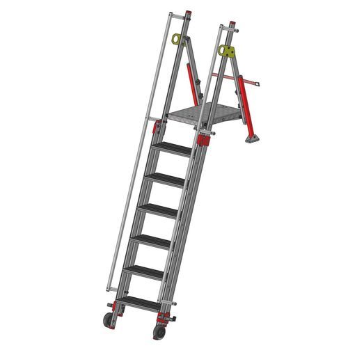Scala professionale da lavoro - F0911000 series - FORTAL - scorrevole / da appoggio / fissa