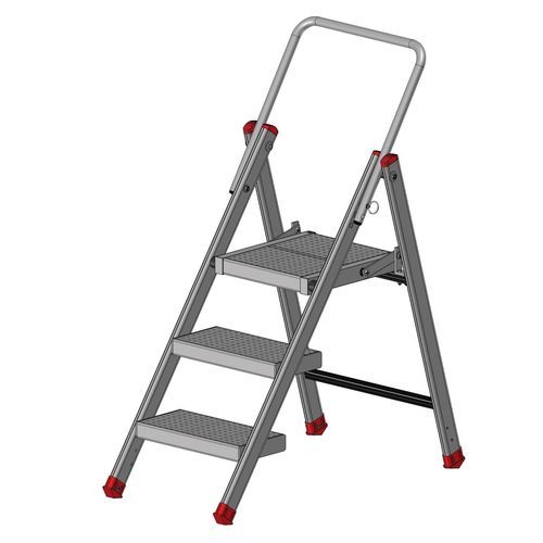 Scala professionale in acciaio - MPSA  - FORTAL - da esterno / da interno