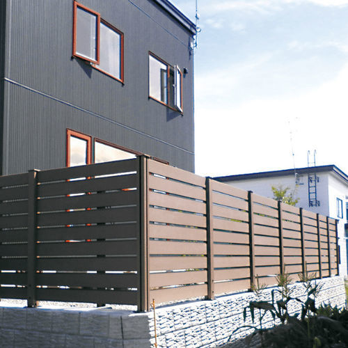 Recinzione a lamelle - Império Decks e Pergolas - residenziale / in legno / rettangolare