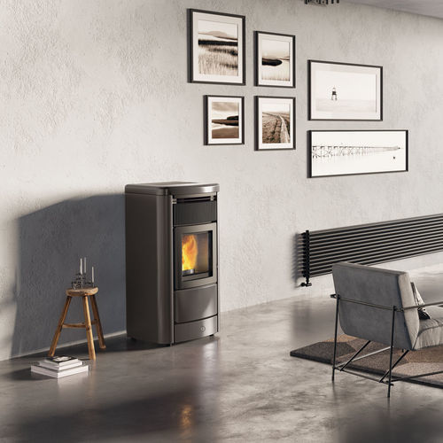Termostufa a pellet - Monday230 H - EK63 - 10 kW...20 kW / 20 kW...50 kW / 5 kW...10 kW