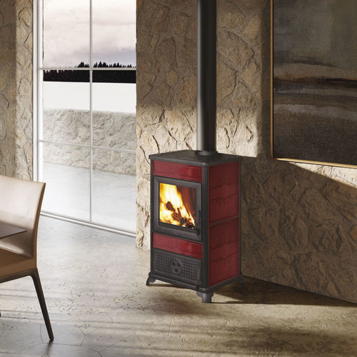 Stufa a legna - Fancy Evo - EK63 - 10,8 kW / da appoggio / classica