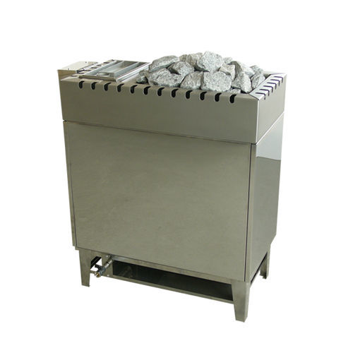 Stufa per sauna elettrica - VG 70 - EWALD LANG - 10 kW...20 kW / a pavimento / in acciaio cromato