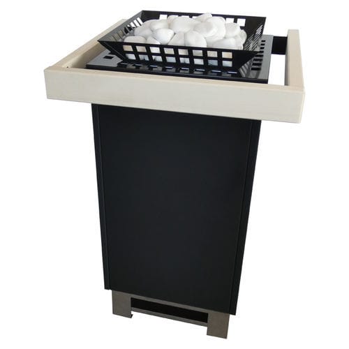 Stufa per sauna elettrica - KUBO-K38N SK - EWALD LANG - 5 kW...10 kW / 10 kW...20 kW / a pavimento