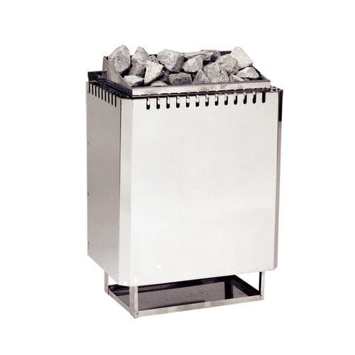 Stufa per sauna elettrica - W 35 - EWALD LANG - 5 kW...10 kW / da parete / in acciaio cromato