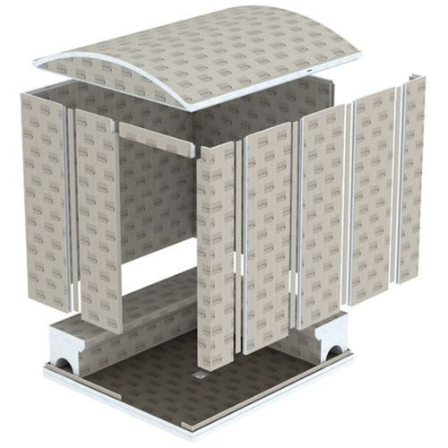 Cella frigorifera per negozio - MODUL-ROOM series - LUX ELEMENTS