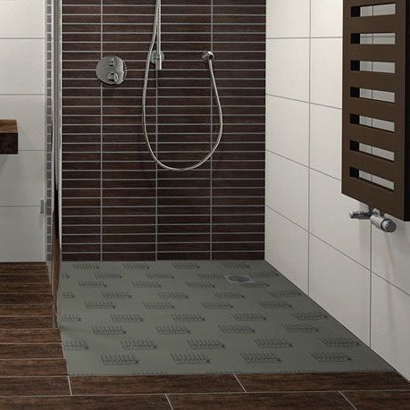 Piatto doccia d'angolo - TUB-H - LUX ELEMENTS - rialzato / in espanso / su misura