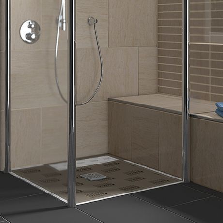 Piatto doccia rettangolare - TUB-COMBI - LUX ELEMENTS - da appoggio / rasoterra / in espanso