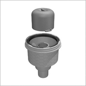 Piletta in plastica - TUB-BA-S - LUX ELEMENTS - per stanza da bagno / verticale / orizzontale