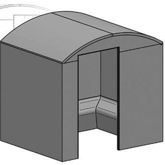 Cella frigorifera per negozio - CONCEPT-ROOM - LUX ELEMENTS