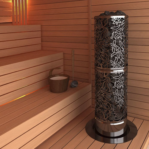 Stufa per sauna elettrica - HEATERKING – ROUND - Sawo - 0 - 5 kW / 10 kW...20 kW / 20 kW...50 kW
