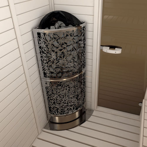 Stufa per sauna elettrica - HEATERKING – CORNER - Sawo - 0 - 5 kW / 5 kW...10 kW / da parete