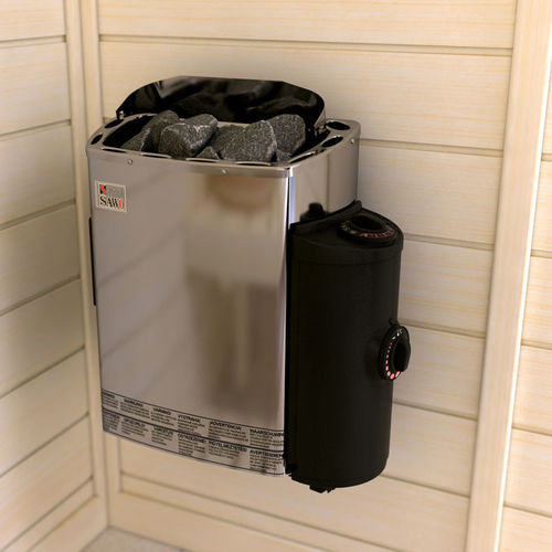 Stufa per sauna elettrica - MINI - Sawo - 0 - 5 kW / da parete / in metallo