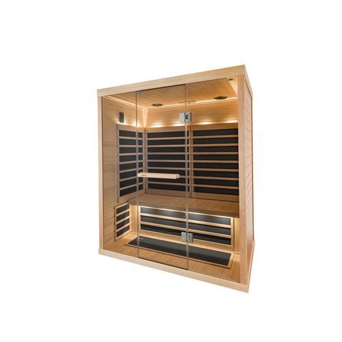 Sauna a infrarossi - T825H BLACK - Tylö - contract / in legno / in vetro