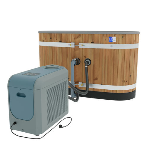 Spa fuoriterra - PREMIUM TINY S DUAL - Kirami - ovale / 2 posti / in legno