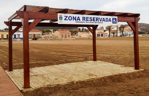 Pergola autoportante - MAZARRÓN  - Maderas Menur - in legno / in tela / con copertura in legno