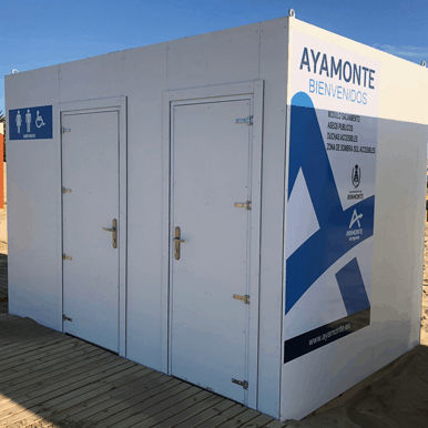 Modulo prefabbricato per stanza da bagno - TENERIFE  - Maderas Menur