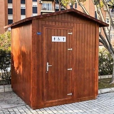 Modulo prefabbricato per stanza da bagno - BLANES  - Maderas Menur