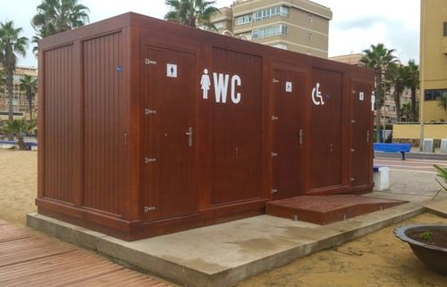 Modulo prefabbricato per stanza da bagno - SAGUNTO  - Maderas Menur