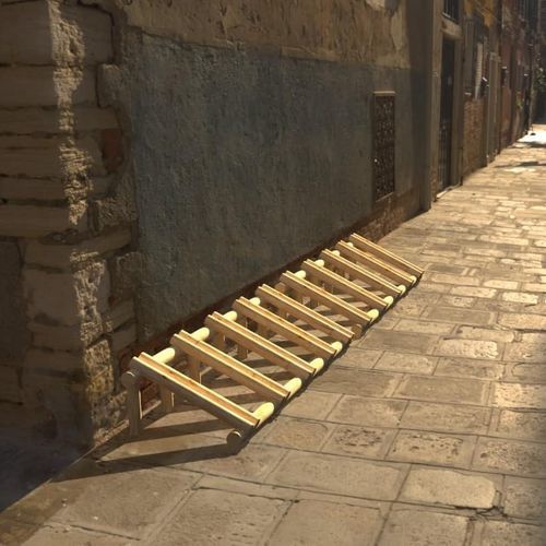 Rastrelliera per biciclette a pavimento - Maderas Menur - con sistema di sicurezza / per spazi pubblici / per parcheggio
