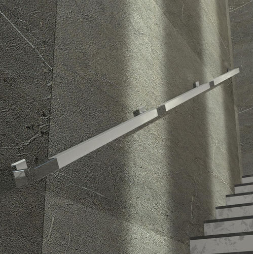 Corrimano in PMMA - Nicolazzaro Srls Startup Innovativa - con illuminazione LED integrata