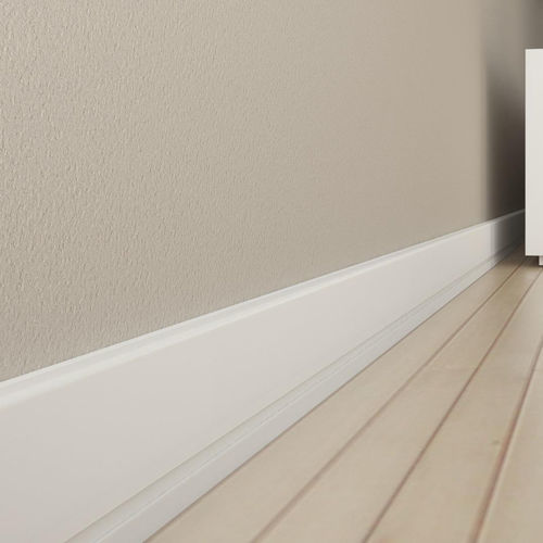 Battiscopa bianco - Nicolazzaro Srls Startup Innovativa - grigio / rettangolare / luminoso