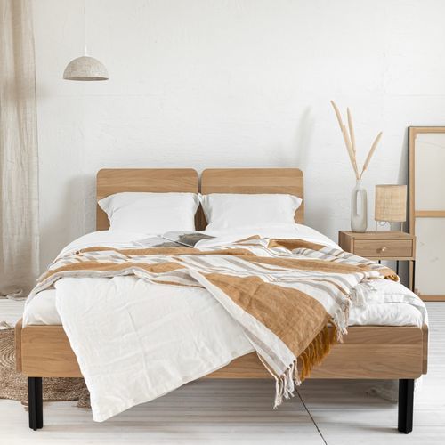 Letto matrimoniale - NORDY - IDDO - singolo / contemporaneo / con testiera