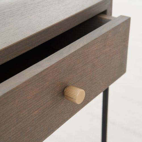 Pomello per mobile contemporaneo - STRIPE - IDDO - in acciaio