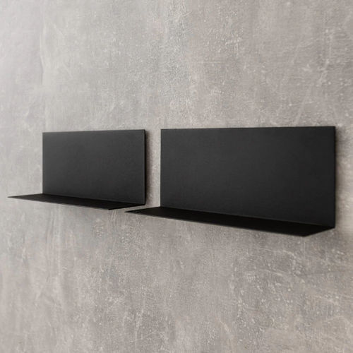 Mensola - FLOATING  - IDDO - contemporaneo / in lamiera d'acciaio / da bagno