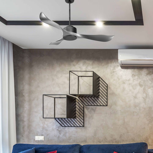 Ventilatore da soffitto reversibile - DC1_P2GR - KLASSFAN - residenziale / da interno / in ABS