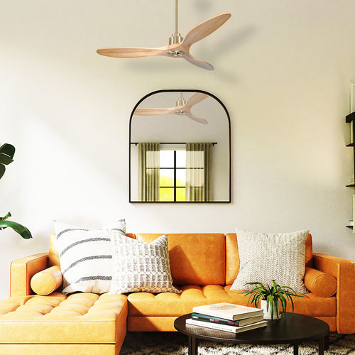 Ventilatore da soffitto residenziale - TE5_P8SW132_RINGAB - KLASSFAN - da interno / in ABS / WiFi