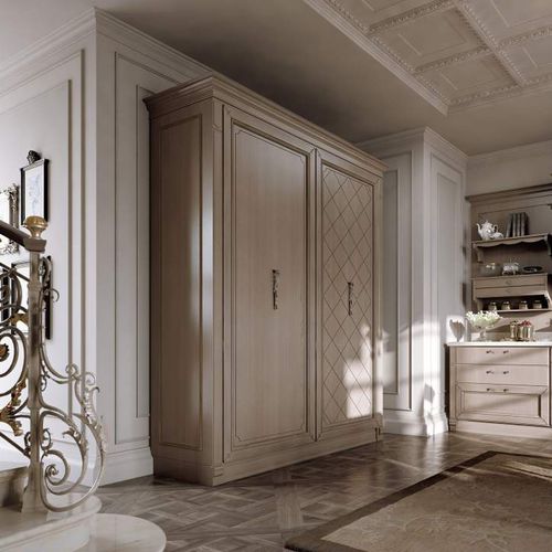 Mobile alto per cucina classico - Capri Classic - ARCARI ARREDAMENTI - in legno