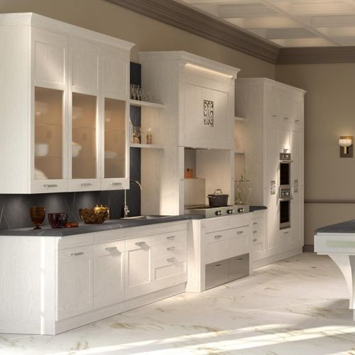 Cucina classica - Positano Classic - ARCARI ARREDAMENTI - in acciaio / in legno / in marmo